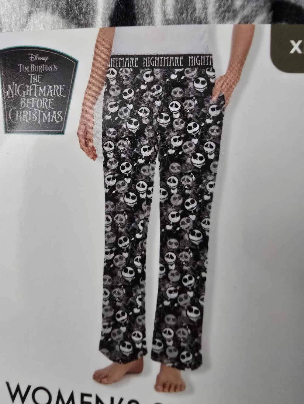 disney night before christmas pjs pants Bottoms Women